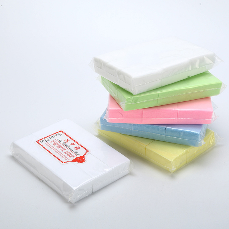 1000/500/200/180/100 Uds. Almohadillas profesionales de algodón 100% para toallitas de uñas sin pelusa removedor de esmalte de Gel de algodón herramientas de limpieza de uñas