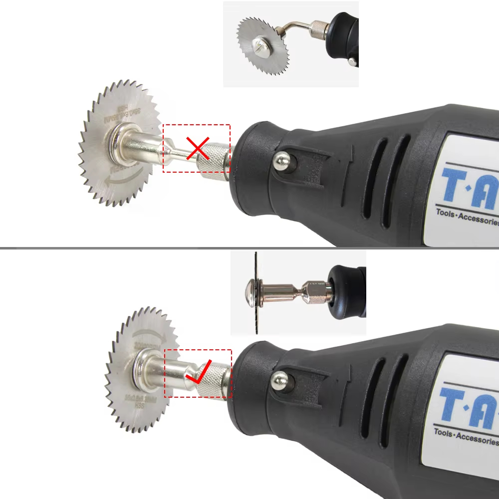 6Pcs Mini Kreissäge Klinge Elektrische Schleifen Trennscheibe Dreh Werkzeug für Dremel Metall Cutter Power Tool Holz Trennscheiben