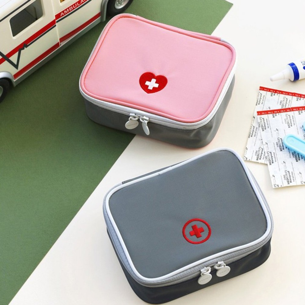 ขายส่ง Mini Household First Aid Kit กระเป๋าเดินทางแบบพกพาชุดฉุกเฉินกระเป๋ายากระเป๋าขนาดเล็ก Organizer