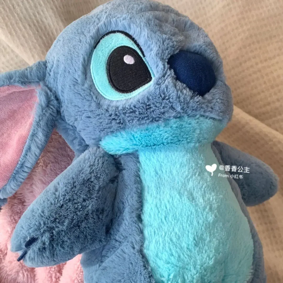 Aoger Disney Anime Hobby Stitch Winter Extra Large Pluszowa butelka na gorącą wodę dla kobiet do napełniania wodą w domu Podgrzewacz do rąk Prezent dla dziewczyny