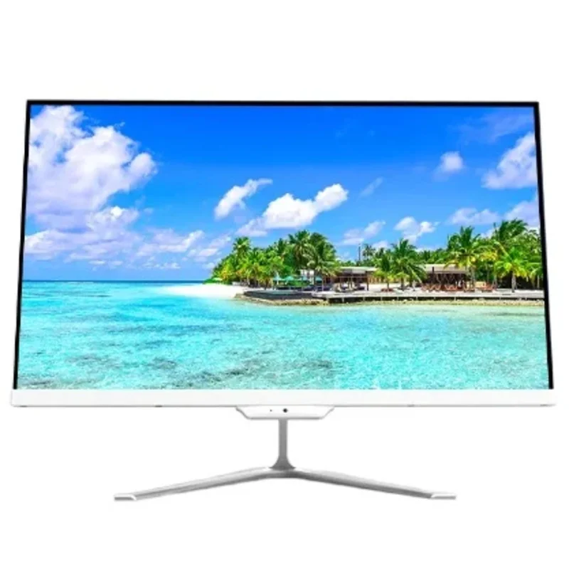 27 "AIO 모노 블록 게임용 데스크탑 컴퓨터 터치 곡선 직선 스크린 21 24 27 인치 코어 I3 I5 I7 I9 사무실 올인원