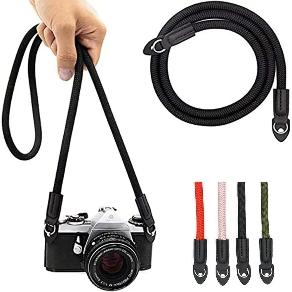 For New Adjustable Camera Shoulder Strap Durable Nylon Lanyard Security DSLR Camera Strap For Nikon Panasonic Leica Fujifilm