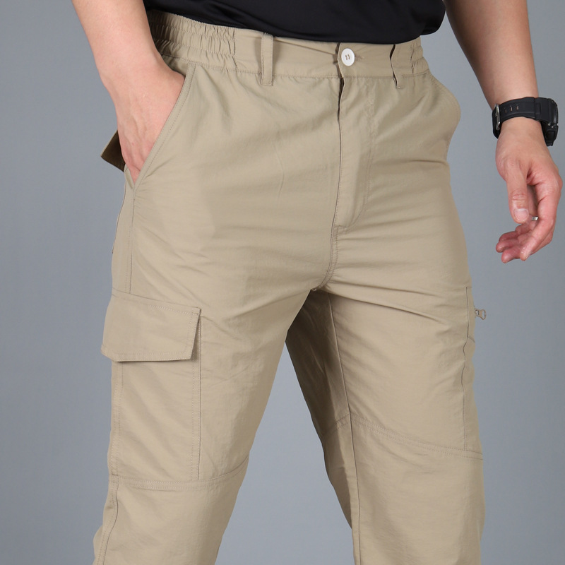 Calças de carga masculinas do exército militar tático calças streetwear jogger trekking caminhadas montanha trabalho turismo calças fino ajuste