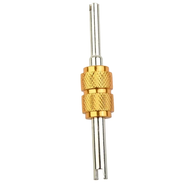 9 Stuks R134a Automotive Airconditioning Ventiel + 1 Stuks Remover Tool Voor A/C Systeem Mall/grote Airconditioning Ventiel Tool