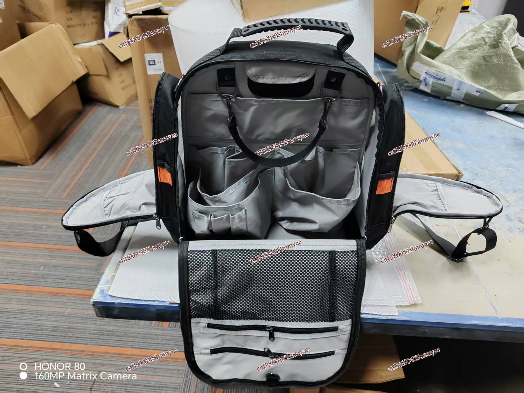 New Toolkit Portable Tool Storage Bag Thickened Wear-resistant Toolkit Crossbody Toolkit