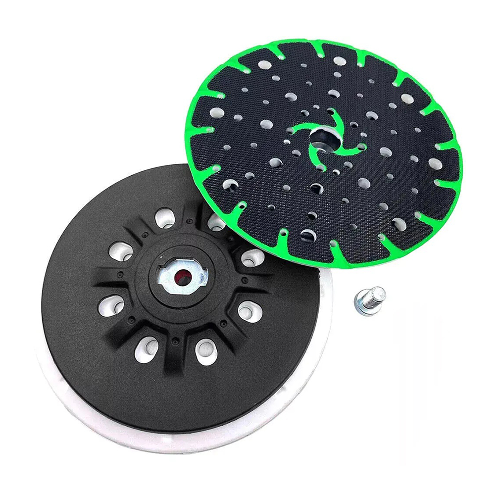 6 дюймов, 150 мм, 17 отверстий, шлифовальный диск для Festool ETS 150/3 EQ 150/5 EQ, мягкая/жесткая шлифовальная подушечка, полировальный диск для автомобиля, абразивные инструменты
