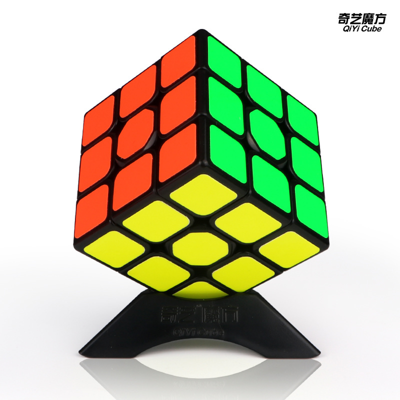 QiYi Sailing W 3x3x3 Speed Magic Cubes Infinity Cube Черный Профессиональный 3x3 Cube Puzzle Развивающие игрушки для детей Подарок 3x3