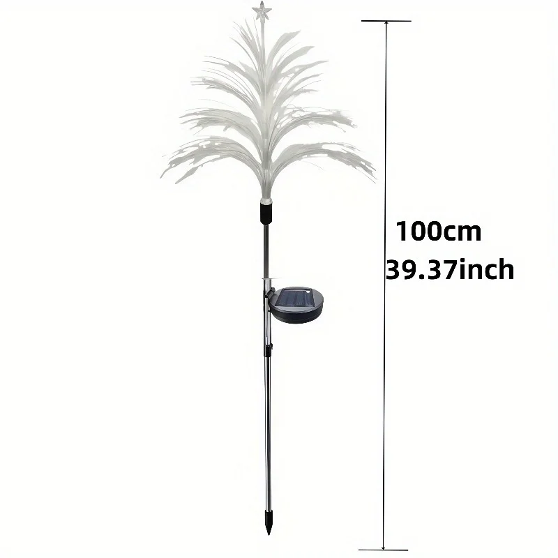 Luci meduse a LED ad energia solare Illuminazione da giardino per esterni a 7 colori che cambia per luci da giardino in plastica durevoli per patio