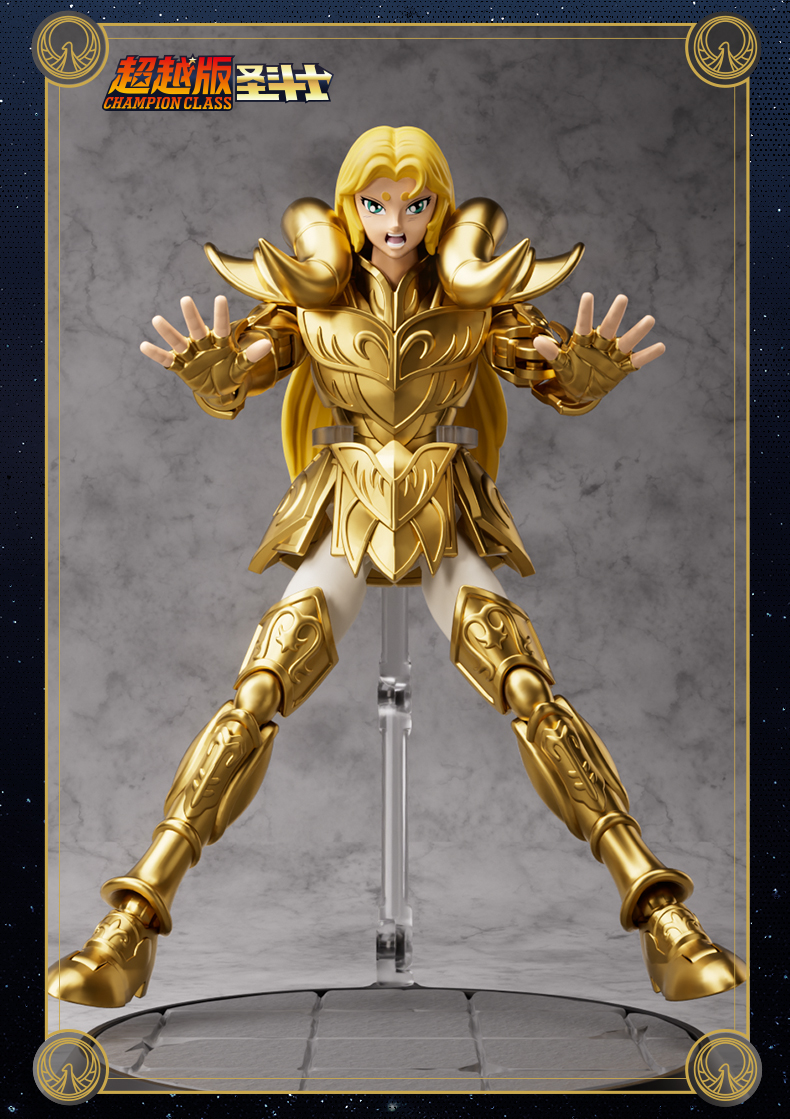Saint Seiya figurine Milo Mu Aiolia or signes du zodiaque PVC assembler figurine Amine enfants jouet Collection cadeau