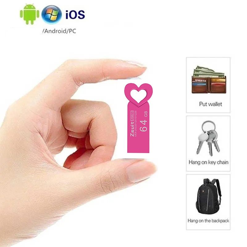 Metal Usb Flash Drive 32gb Usb Memory Stick 128gb Waterproof Pen Drive 4GB U Disk Key Usb 16GB Portable Flash USB Free Logo Gift
