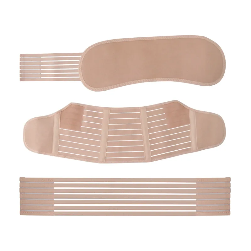 Cintos respiráveis para gestantes, cinto de barriga, cuidados com a cintura, atadura do abdômen, roupas para gestantes, aparelhos, 3PCs