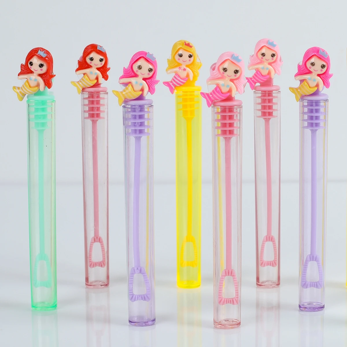 10 stücke Meerjungfrau Blase Rohr Seife Flasche Kleine Meerjungfrau Geburtstag Party Decor Hochzeit Gäste Geschenke Baby Dusche Kinder Gefälligkeiten Spielzeug