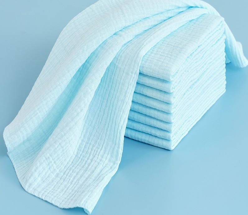 5 pçs/lote 100% algodão fraldas de gaze do bebê para o bebê recém-nascido mudando 45*43cm lavável toalhas macias do bebê