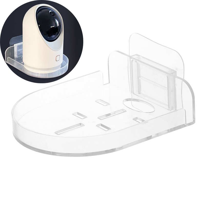 1pc nova câmera de vigilância de segurança cctv suporte casa auto-adesivo broca-livre fixador novo traceless suporte de parede