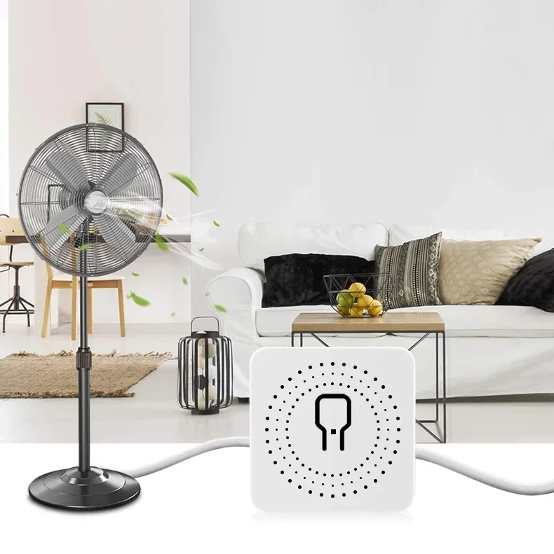 Zigbee-miniinterruptor inteligente con WIFI, interruptor de Control de 2 vías, 16A, a través de Alexa, Alice, Google Home, Tuya, Smart Life, Ewelink, Cozylife, Homekit