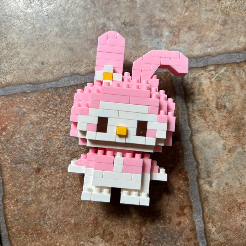 Disney Anime princesse blocs de construction point Mickey Mouse mini jouet d'action figurines blocs jouets briques assembler jouets enfants cadeaux