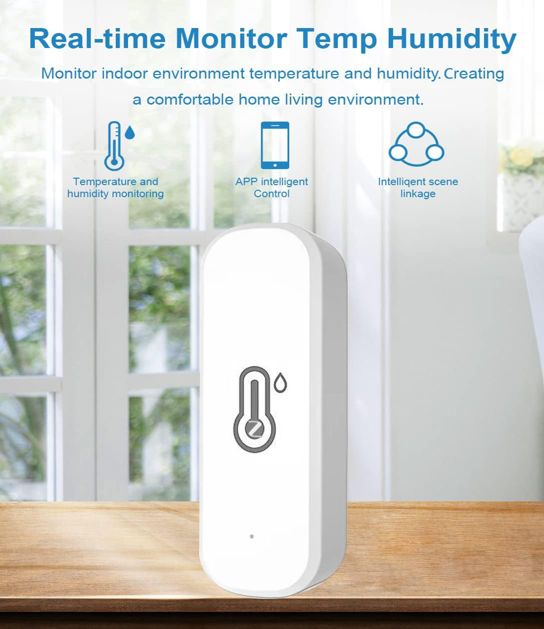 Датчик температуры и влажности Tuya Zigbee3.0, термометр, гигрометр, приложение, удаленная сигнализация, работает с Smart Life, Alexa Google Alice