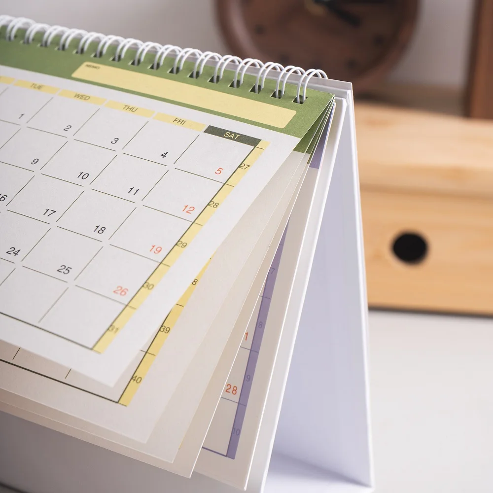 2026 New Desk Calendar Large English Calendar Books Annual To Do List Monthly Daily Planner Time Manegement