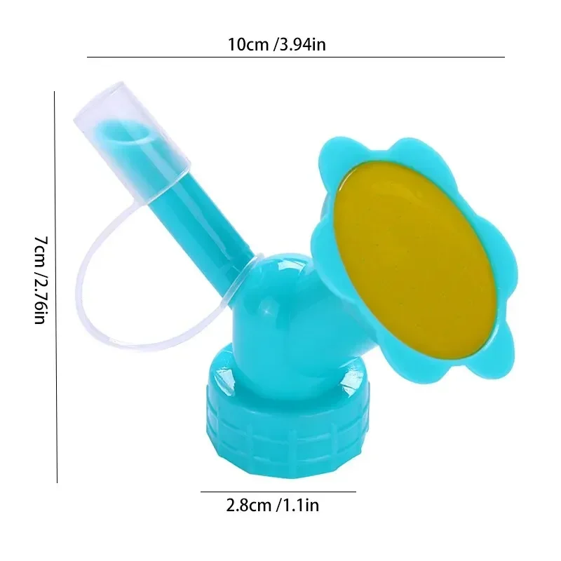 Ugello per irrigazione 2 in 1 Sun Flower Irrigazione automatica Waterer Bottiglia per bevande da giardinaggio Strumenti per irrigazione succulenta