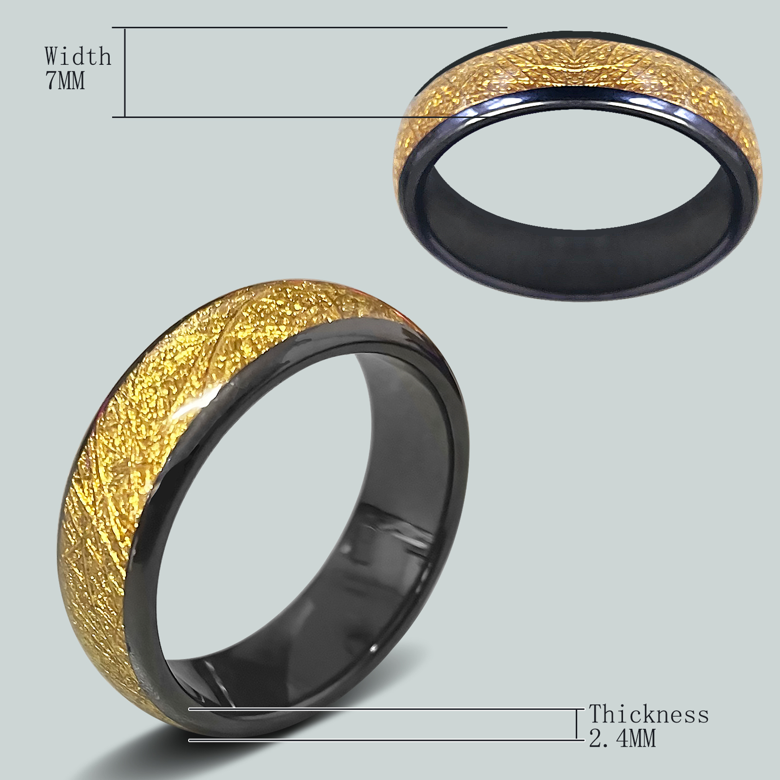 Керамическое RFID-кольцо M1 Classic 1K S50 13,56 МГц для замка шкафа или ключей контроля доступа