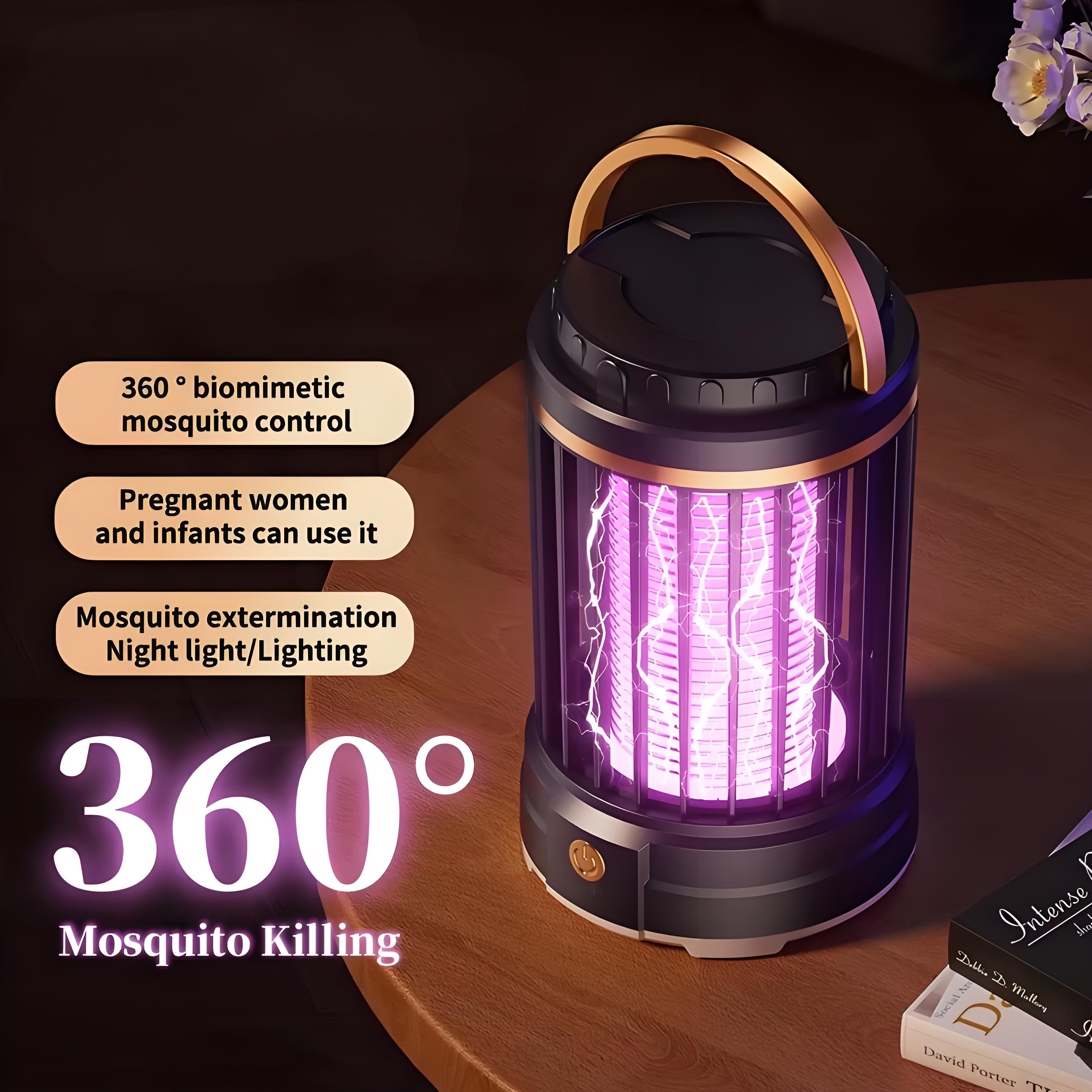 USB Electric Mosquito Killer Lamp Rechargeable Indoor And Outdoor Electric Mosquito Catcher Light Lure Mosquito Killer