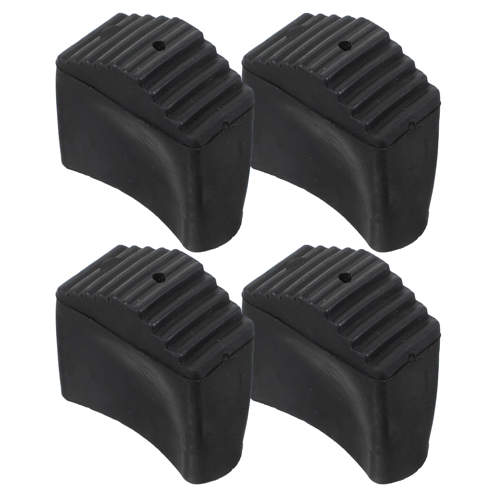 4Pcs Ladder Foot Pads Wear Resistant Rubber Cushion Household Ladder Cover Step Protector Anti Slip Ladders  Foot Cushions 
