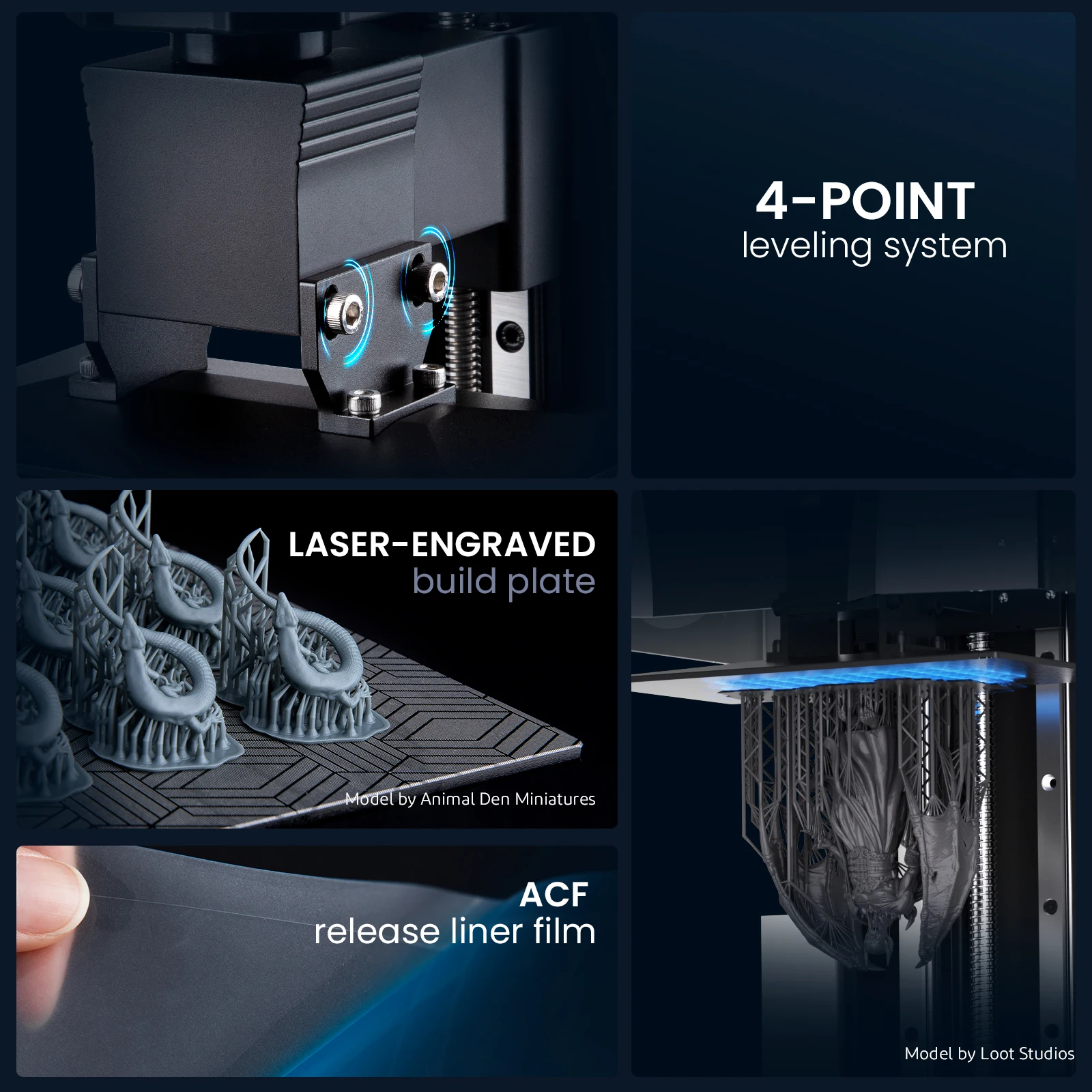 ELEGOO SATURN 3 ULTRA 12K Mono MSLA 3D Printer 10'' 12K LCD Resin 3D Printer Speed Up to 150mm/h Printing Size 219*123*260mm