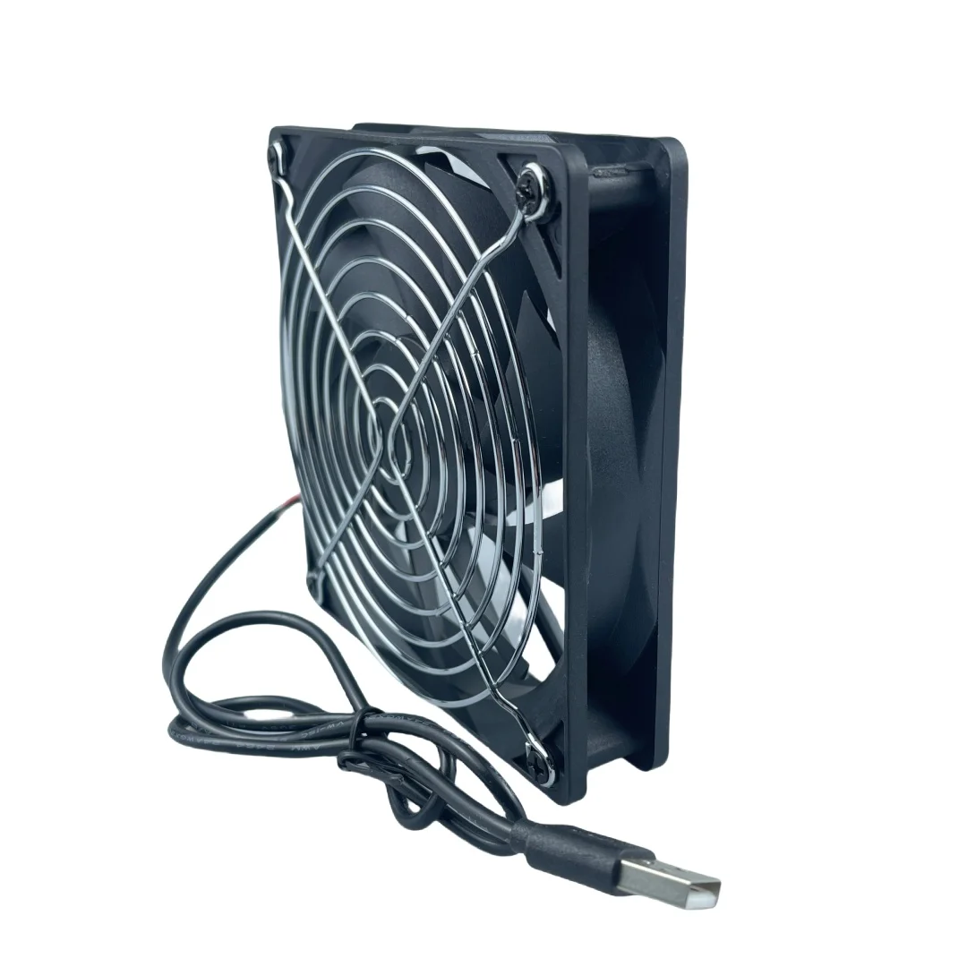 120x120x25mm 120mm 12cm DC 5V USB Power Cooling Case Fan voor Ontvanger DVR Xbox TV Box Router