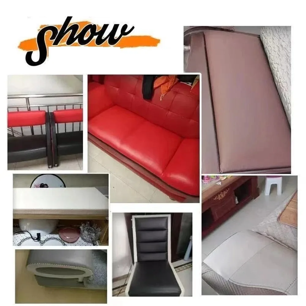 Couro autoadesivo para reparo de sofá, remendo para móveis, mesa, cadeira, bolsa de assento, sapato, cama, reparo, pele de couro artificial pu
