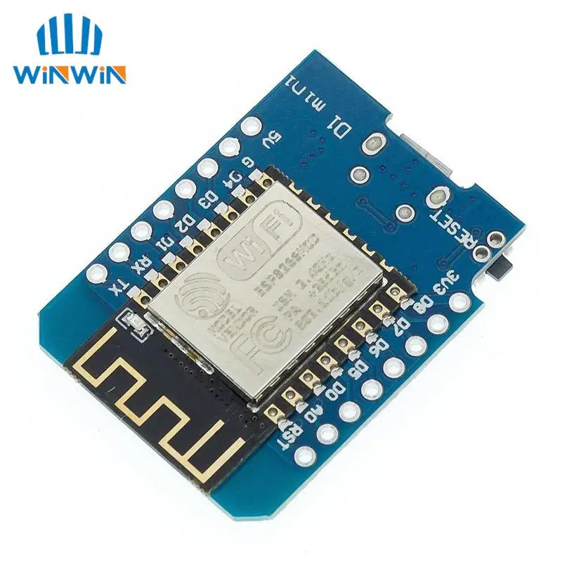 D1 Mini TYPE-C/MICRO ESP8266 ESP-12F CH340G V2 USB D1 Mini placa de desarrollo WIFI D1 Mini NodeMCU Lua IOT placa 3,3 V con pines