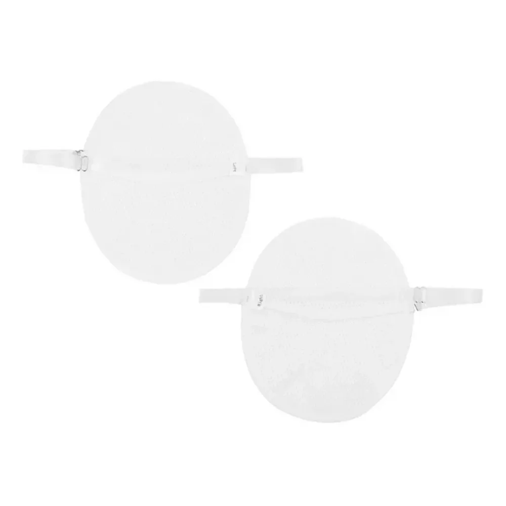 1 par de almohadillas para el sudor de las axilas, ropa reutilizable para vestido, almohadillas absorbentes para el sudor de las axilas, almohadilla desodorante absorbente para mujer