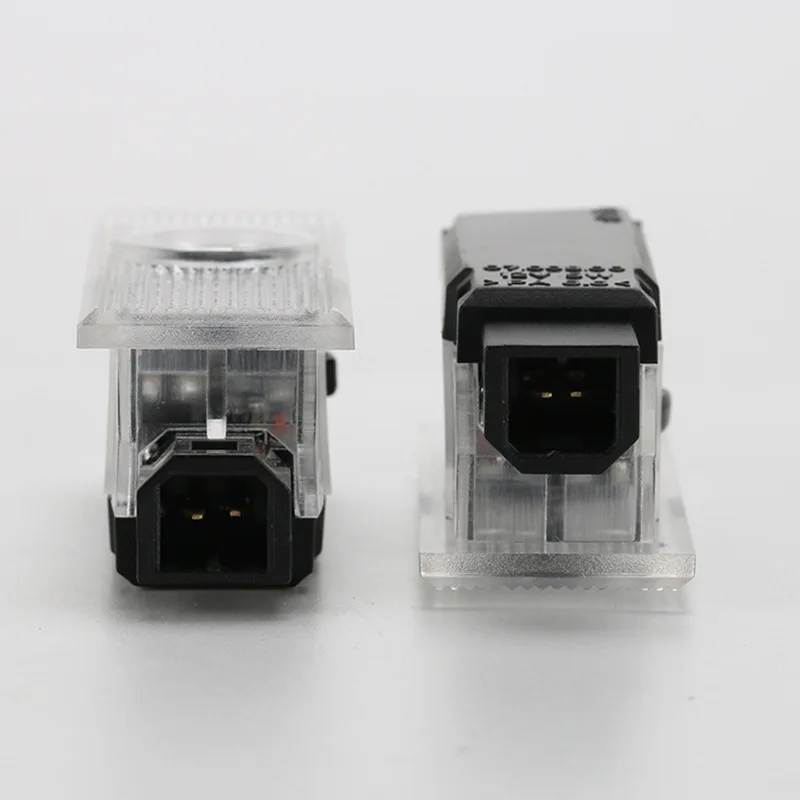 2 uds para Alfa Romeo LED puerta de coche luz de bienvenida Logo proyector Giulia Giulietta Mito Stelvio Brera 147 156 159 estilo de coche