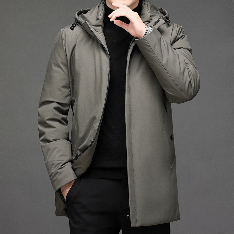 2024 Nieuwkomer Winterjas Mode Parka Jas Menthick Warm Heren Klassiek Winddicht Heren Heren Mode Parka 'S Full Size M-4XL