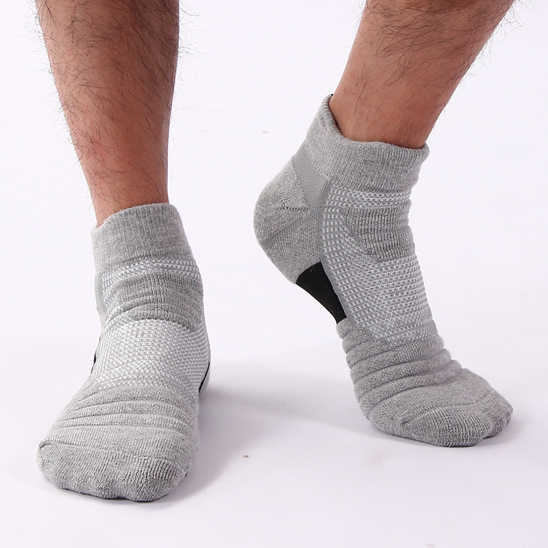 3/6/12 pares de meias esportivas de malha felpudas, acolchoadas, gerenciamento de umidade e duráveis, reduz o pé para corrida, caminhadas, ciclismo, beisebol