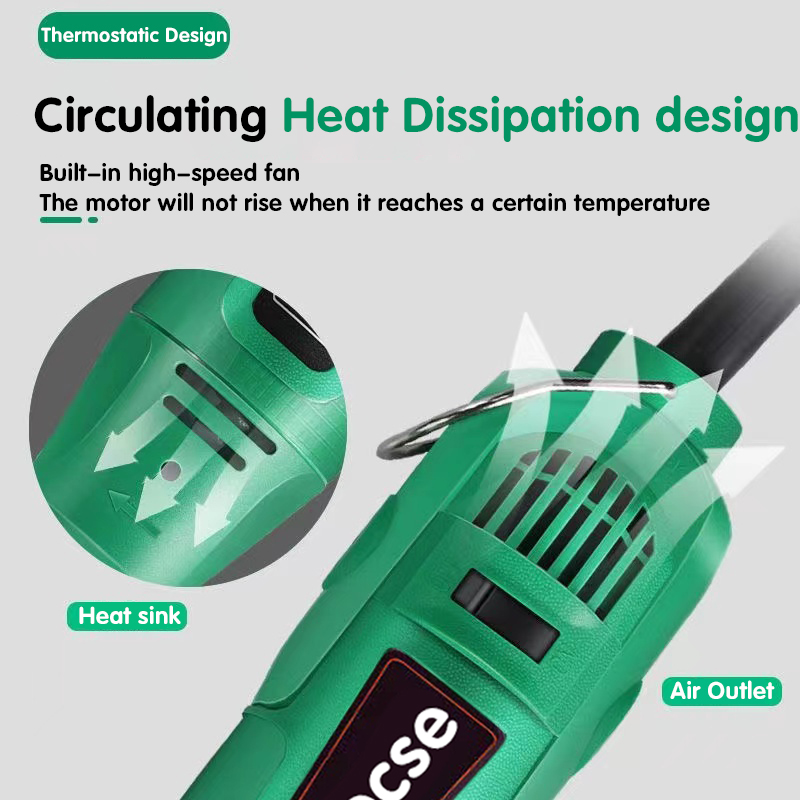 Dremel 260W/480W Taladro eléctrico de alta potencia Herramienta rotativa de grabado Eje flexible Velocidad variable 6 posiciones Pulido