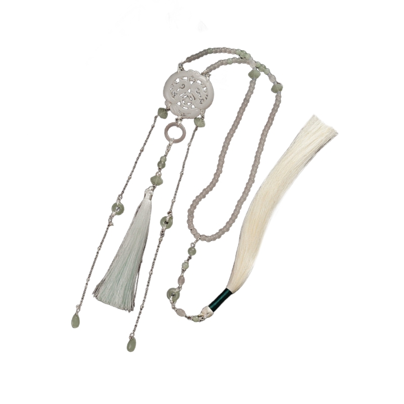 Pferd Gesicht Rock Anhänger Fransen Halskette Dekorative Kette Gürtel Cheongsam Dekore DropShipping