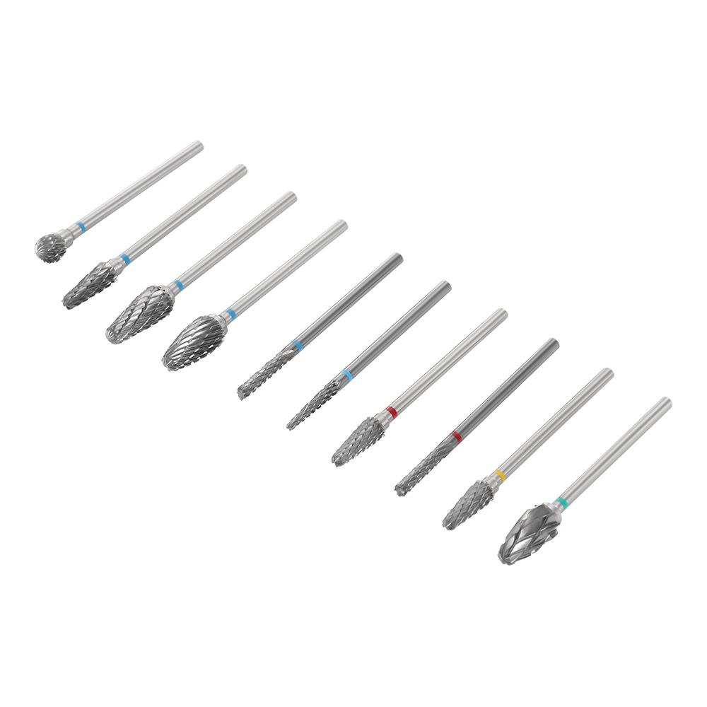 1Box DENTAL Carbide Drills Kit Popular Dentistry Tool HP 2.35mm 135℃ Autoclavable for Universal Grinding/Removing/Polishing