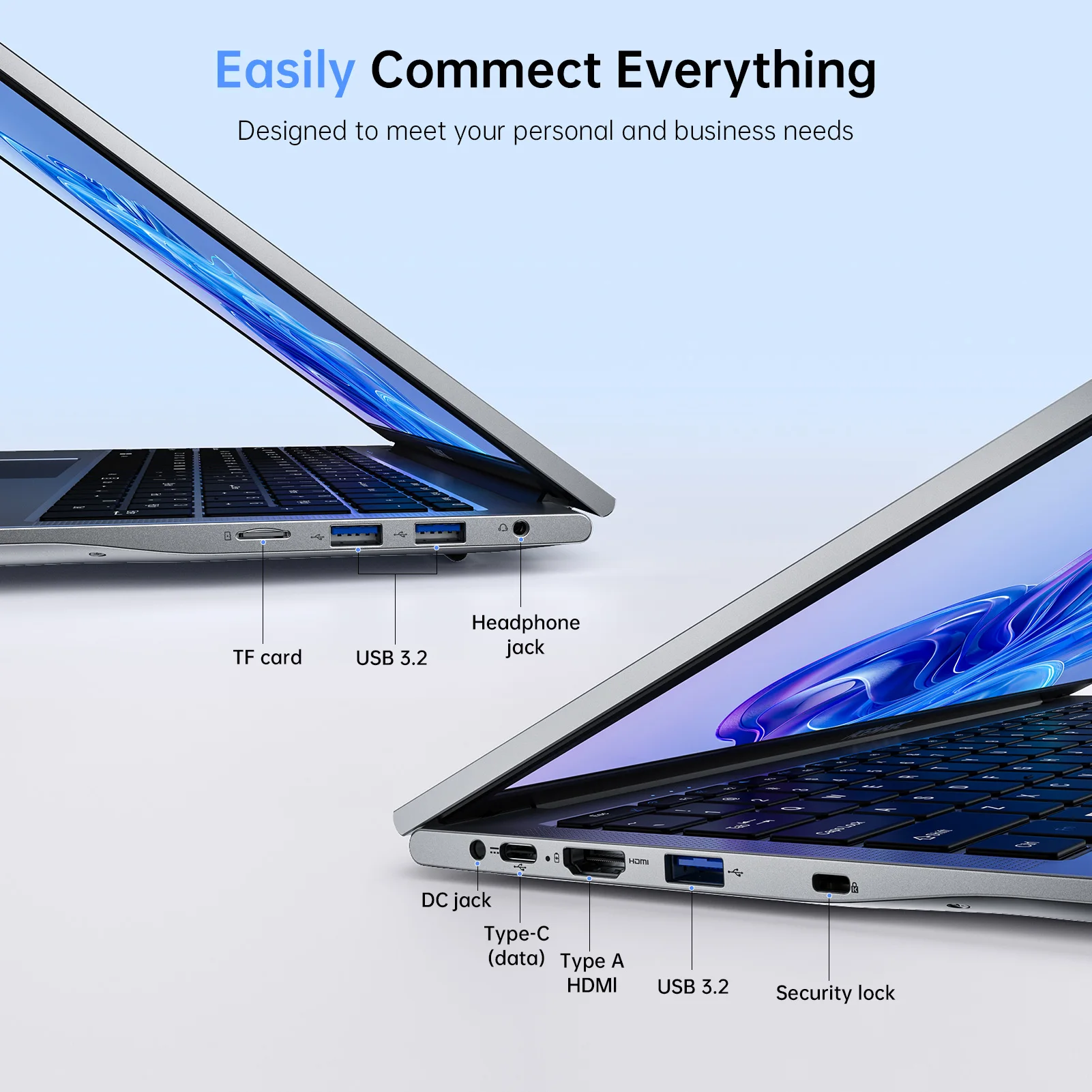 ACEMAGIC-laptop 17,3-inch FHD-laptop Intel Alder Lake N97 16 GB RAM 512 GB SSD Windows 11 Pro-notebook 180 °   Flipcomputer Wifi5 BT5.0