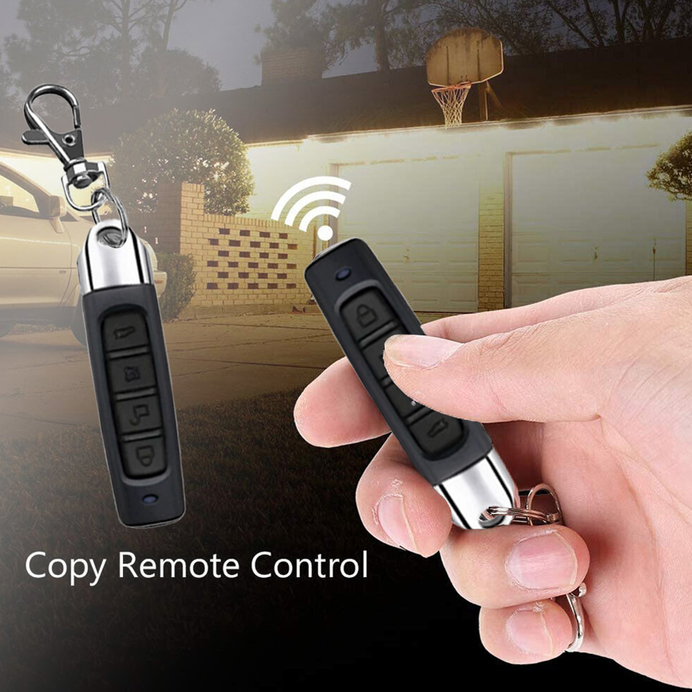 433MHZ Wireless Remote Control Electric Cloning Gate Garage Door Car Key Electric Garage Door Remote Control Copy Remote Control