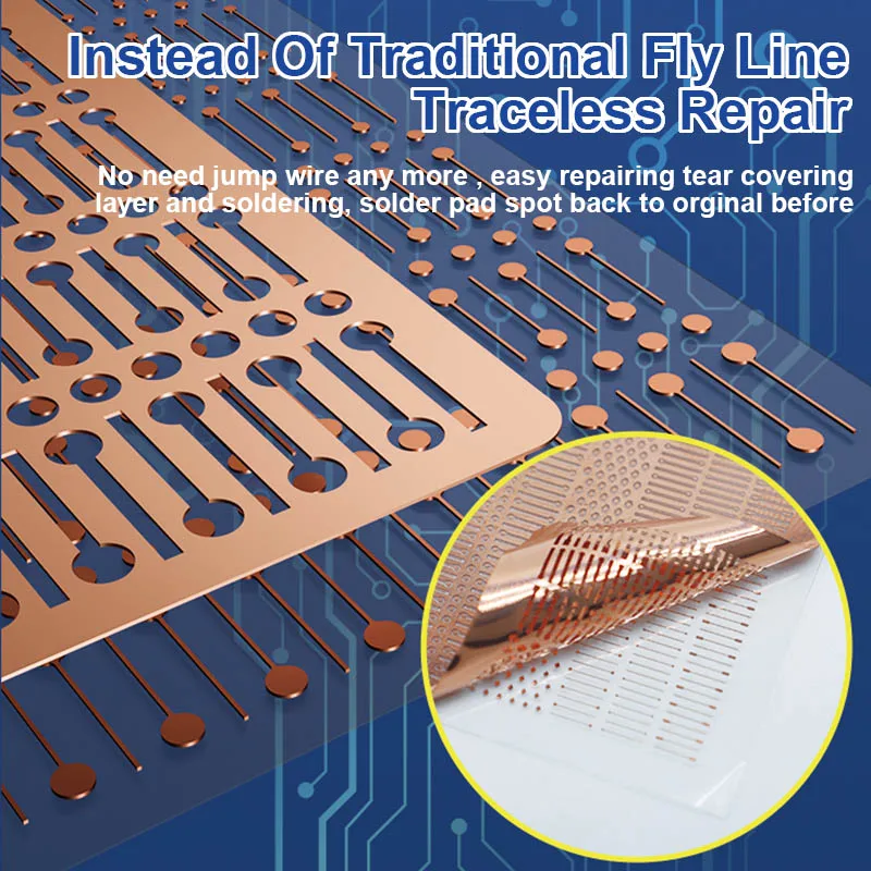 B & R IC-08A Flywire réparation Patch de soudage par points plaques à souder avec broches Ultra-fines et fixes outil de soudage de réparation rapide des points