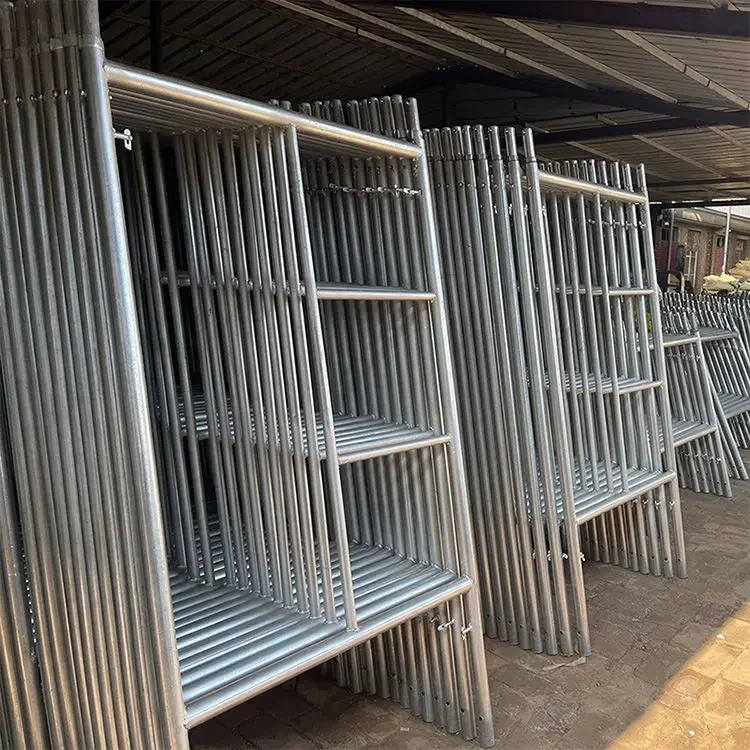 Welded Steel Scaffold Tubular Metal Scaffolding adjustable for Construction trabattello in alluminio ponteggio