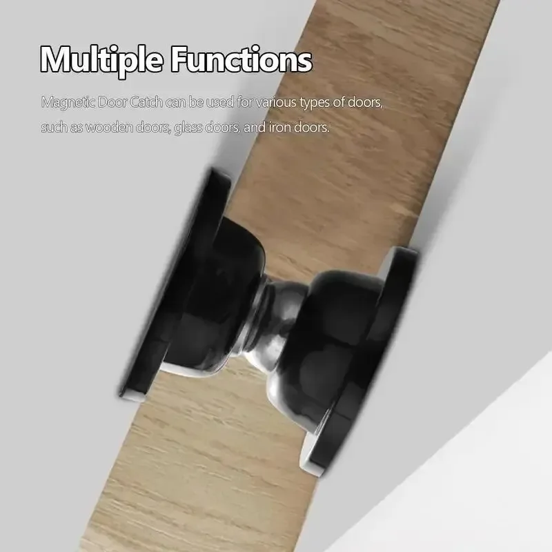Porta in silicone Succhia Hotel Per uso domestico Forte magnetico Forte porta muto Touch Fermaporta in silicone anticollisione per porta