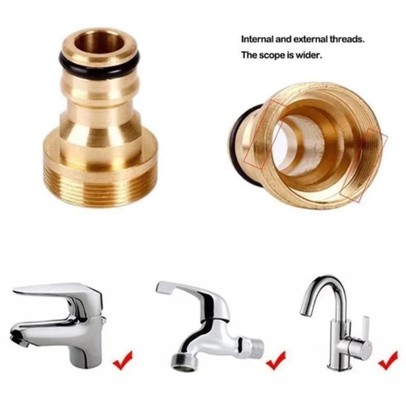 1 PC Universal เครื่องครัวอะแดปเตอร์สําหรับ TAP Connector Mixer อะแดปเตอร์ท่อช่างไม้อะแดปเตอร์ก๊อกน้ํา