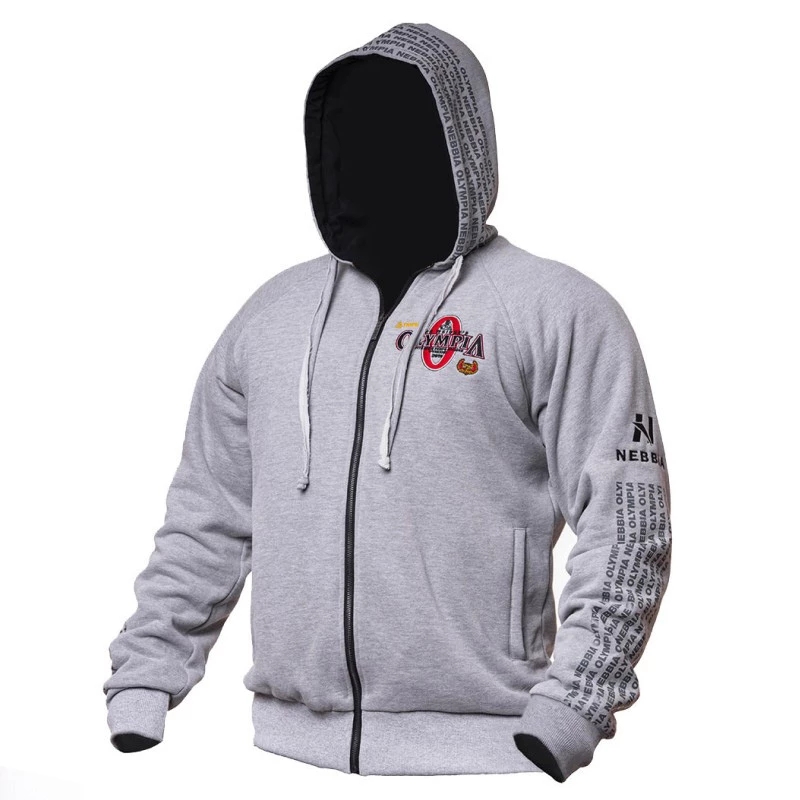 2023 nuevo OLYMPIA hombres gimnasios sudaderas con capucha gimnasios Fitness culturismo sudadera pulóver ropa deportiva entrenamiento masculino chaqueta con capucha ropa