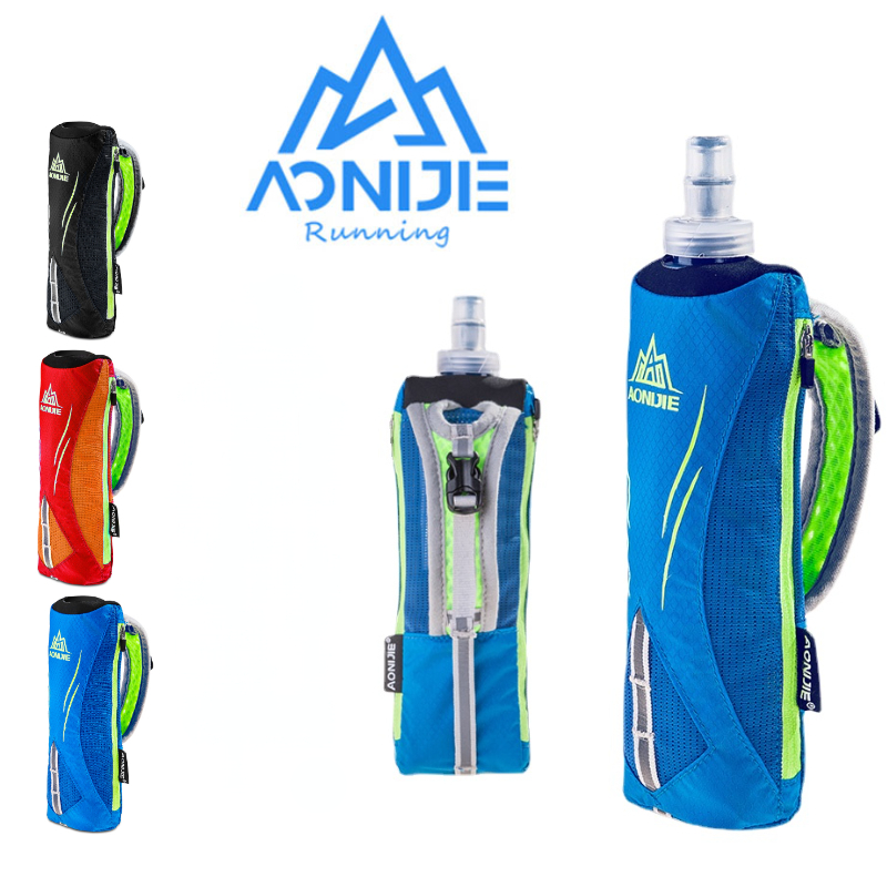 AONIJIE E908 วิ่งมือถือขวดน้ํากาต้มน้ําผู้ถือกระเป๋า Hydration Pack Hydra การใช้ Soft Flask Marathon Race
