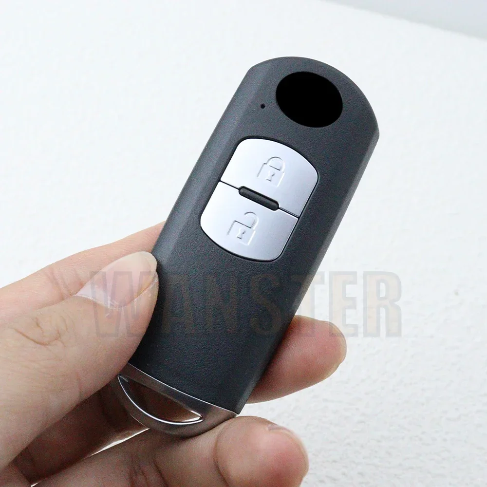 2 3 4 botones funda para llave de coche carcasa Fob para Mazda 3 5 6 CX5 CX7 CX9 CX-5 CX-7 CX-9 MX-5 Miata RX-8 X-5 Summit Axela Atenza M3 M6