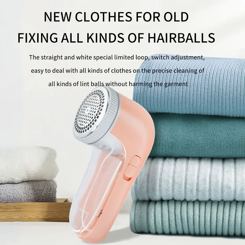 เครื่องใช้ในครัวเรือนไฟฟ้าเครื่องโกนหนวดผ้า Lint Remover Fuzz ไฟฟ้า Fluff แบบพกพาแปรงใบมีด Professional Lint Remover Trimmer