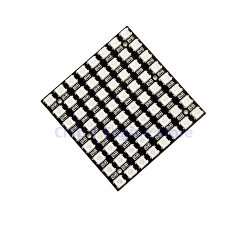 1/5PCS 64 bit 8x8 LED Matrix Module WS2812 5050 RGB LED Built-in full color drive light development board