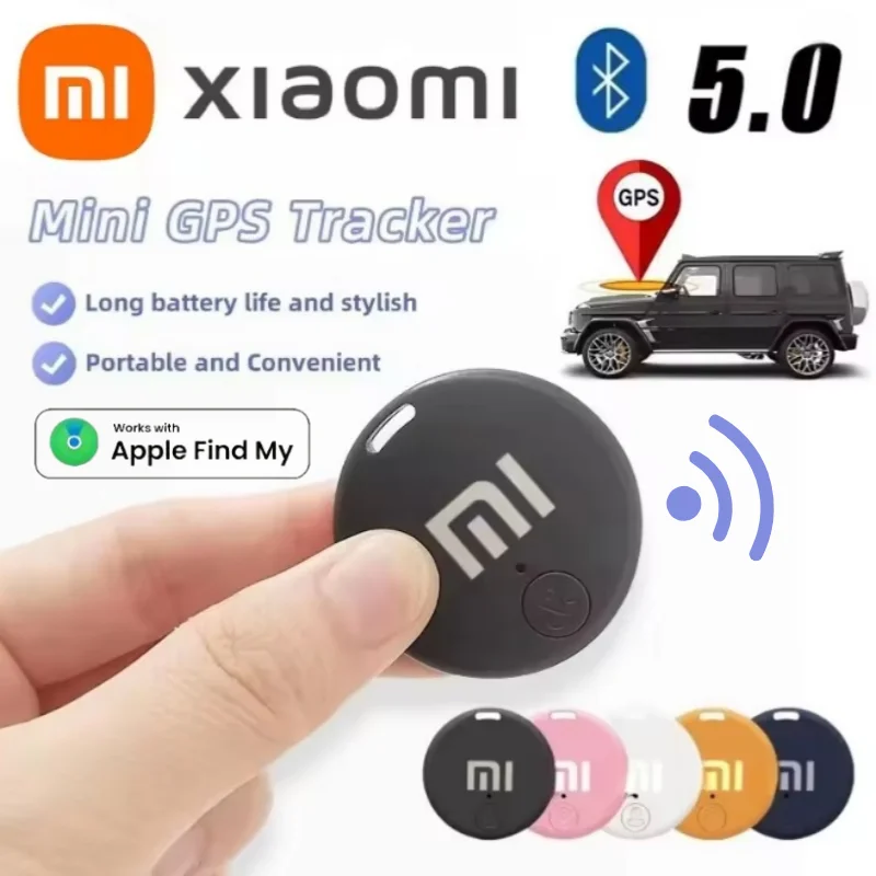 Xiaomi Apple Find My GPS Tracker Tag Global Locator Smart Tracker для устройств Apple CR2032 Батарея Anti-Loss для багажа Автомобиль для домашних животных
