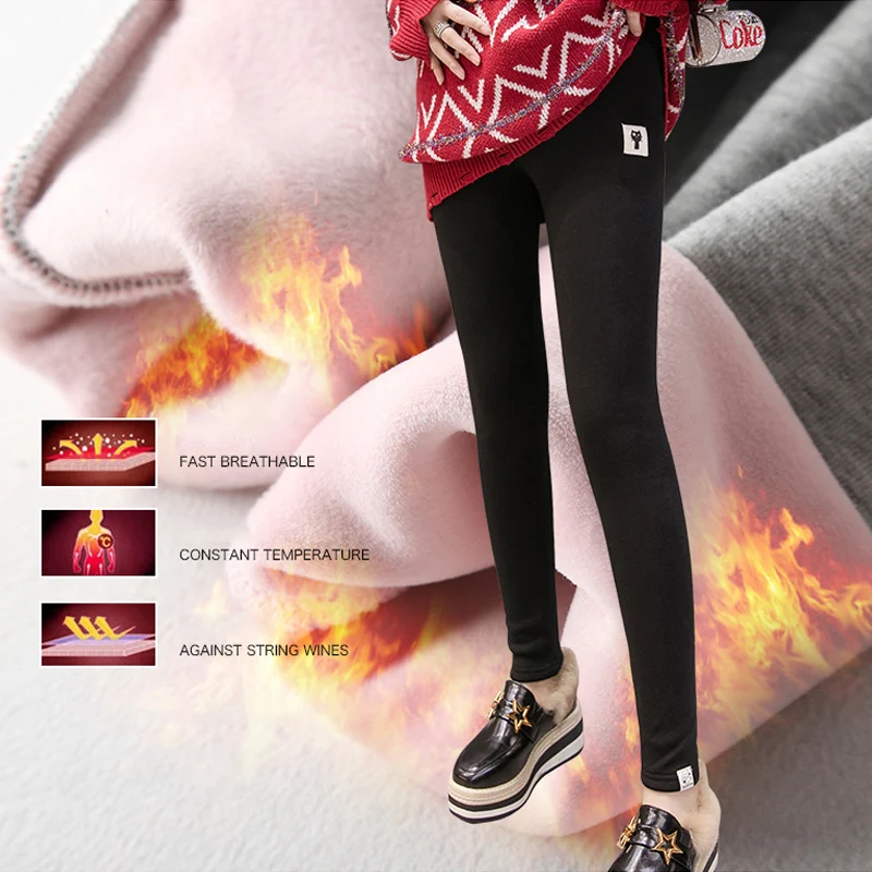 Leggings อบอุ่นสำหรับหญิงตั้งครรภ์ Elastic สูงเอวลายกางเกงกีฬาการตั้งครรภ์เสื้อผ้าคลอดบุตรกางเกง Skinny
